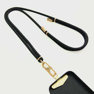 PHONE LANYARD | LUX CORD CLASSIC - Black