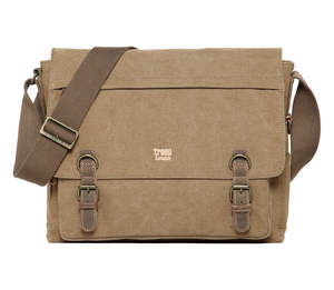 Bags 1: Classic Laptop Messenger Bag - Brown