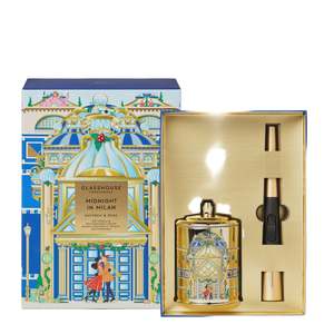 Glasshouse Fragrances 380g Candle & USB Lighter - Candle & Care Gift Set - Midnight In Milan
