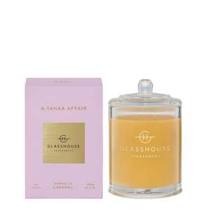 Glasshouse  A TAHAA AFFAIR RANGE candle large - 380g