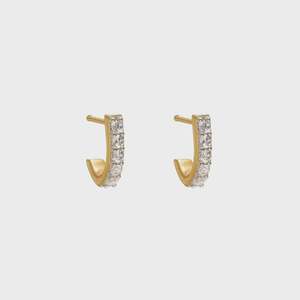 Ciel Earrings (CZ/Gold)