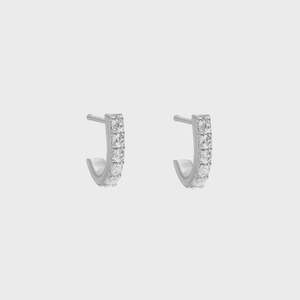 Ciel Earrings (CZ/Silver)