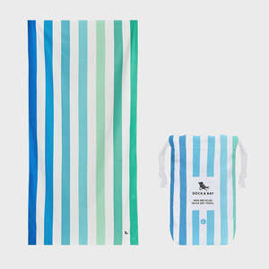 Dock & Bay: Beach Towel Summer Collection L - Endless River