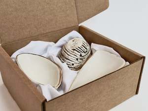 Home Entertainment: Dipping Shell Set (3) - White