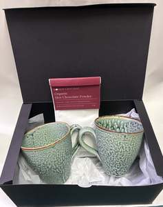 McGlashen Ripple Coffee Cup ( 2 Pack )  with Honest Hot Choc