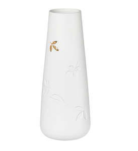 Räder - Golden Leaf - Small Mini Porcelain Vase