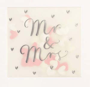 Mr & Mrs Shakies Card