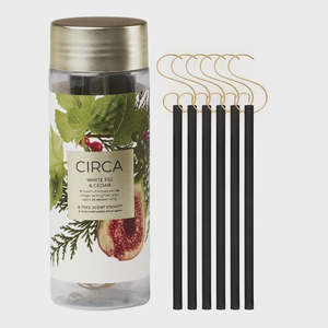 CIRCA 6 Christmas Tree Scent Stems - Christmas - White Fig & Cedar