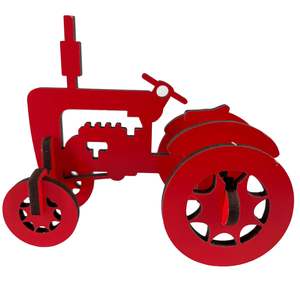 Tractor Decoration - Red