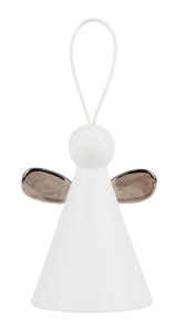 Räder - Silver Wings Angel - Christmas Porcelain Bell