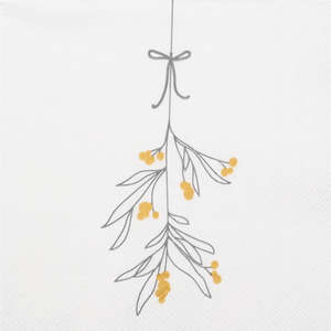 Räder - Mistletoe - Christmas Cocktail Napkins