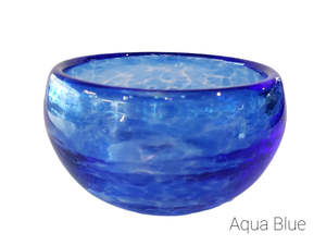 Ring Bowl - Aqua Blue