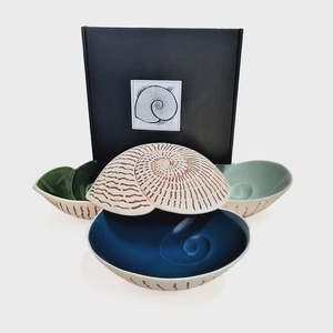 Nautilus Shell Bowl - White