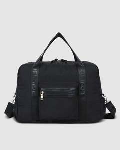 Jenn Nylon Travel Bag - Black