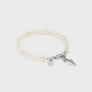 Allure Bracelet Pearl + Silver