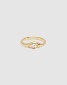 Ocean Mist Ring - 18k Gold Vermeil - 8