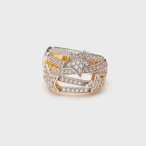 Etoile Ring (CZ/Gold) US7