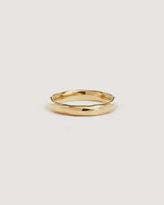 18k Gold Vermeil Lover Medium Ring - Size 8