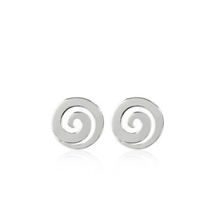Koru Studs (Harmony) - Silver - Earrings