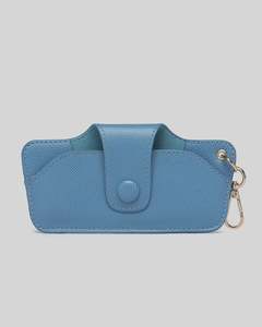 Eyewear Sunglasses Glasses: Skittle Sunglass Case - Cloud Blue