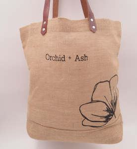 Hessian Shopping Bag