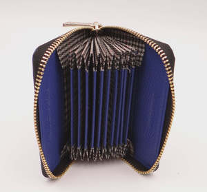 Womens Card Wallet - Cobalt