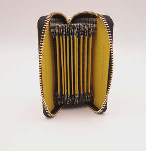 Wallets: Womens Card Wallet - Butter Cup