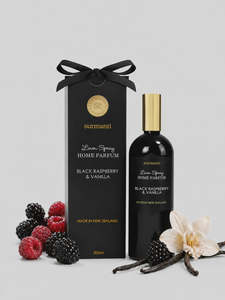 Wellbeing Fragrances Perfume: Black Raspberry & Vanilla Linen Spray Home Parfum 200ml