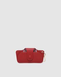 Eyewear Sunglasses Glasses: Skittle Sunglass Case - Red/Sky Blue