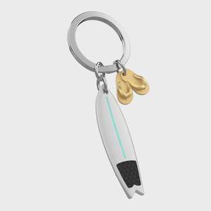 Home Entertainment: Surfboard Keychain