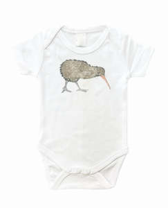 Baby: Kerry Kiwi  Short Sleeve Bodysuit  0-3mth