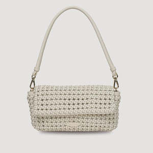 Milla Shoulder Bag - Quartz Fine Braid