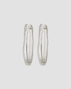 Earrings 1: Kaolin Earrings - Silver