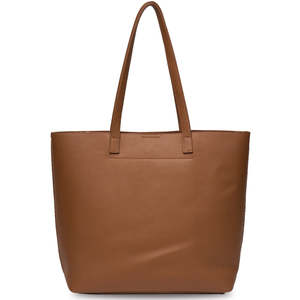 Carter Tote - Tan +  Tan Chain Print