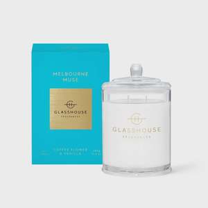 Wellbeing Fragrances Perfume: Glasshouse  -  Candle large 380g MELBOURNE MUSE