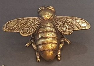 Golden Honey Bee Wall Art