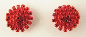 Fashion Jewellery: Pohutukawa Earrings