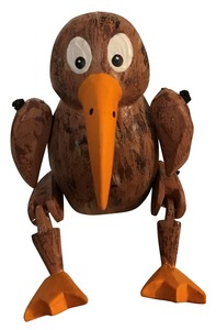 Ornaments: Wooden Kiwiana Animals