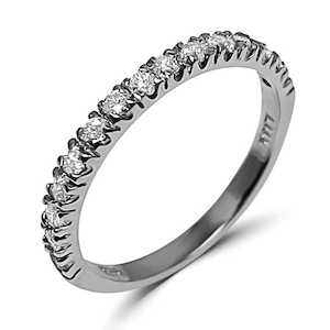 White Diamond Simulant Rings: Promissio