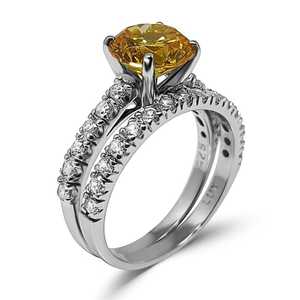 White Diamond Simulant Rings: D’promitto
