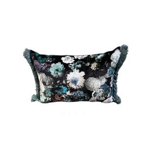 Products: Flowerbomb Fringed Cushion – Style and Soul