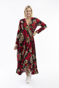 Dresses: Orientique | Staying Alive Dress Maxi Wrap