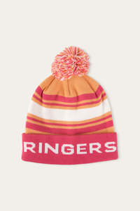 Accessories: Ringers Western Women's Cradle Mountain Beanie - Pink/Multi