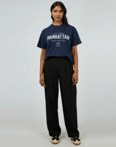 allabouteve | Manhattan Oversized Tee Navy