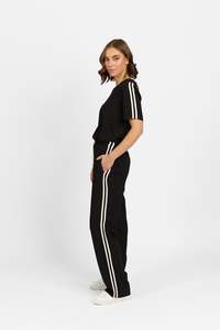 Jumpsuits: Knewe | Universal Jumpsuit - Black / Off White