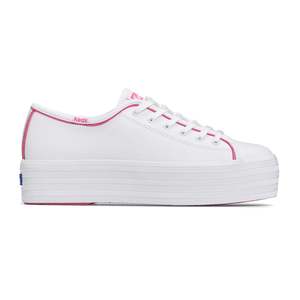 Shoes: KEDS | Triple Up Leather - Pop Binding