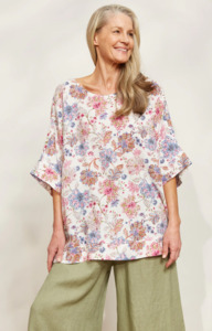 Sale: eb&ive | Seraphic Relaxed Top - Paisley