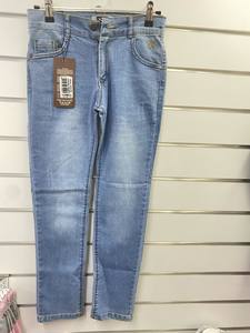 Kids: Kids Denim Straight Leg Jeans - Light Blue
