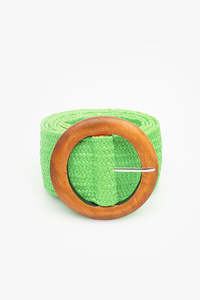 Antler: Antler - Rattan Stretch Belt | Green
