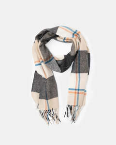 Socks Beanies Scarfs: Stilen - Willa Scarf | Charcoal Fawn